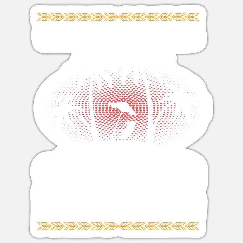 Sables d’Or 2022 - Sticker taille S (10 x 10 cm) - blanc mat