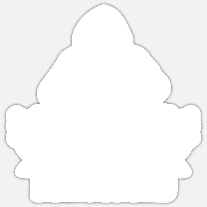 Ich Kenne Dein Passwort Hacker Cybersecurity Hack - Sticker Größe S (10 x 10 cm) - Mattweiß