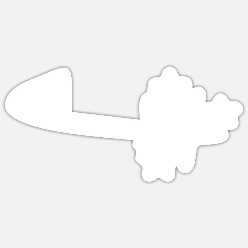 Sticker Größe S (10 x 10 cm) - 