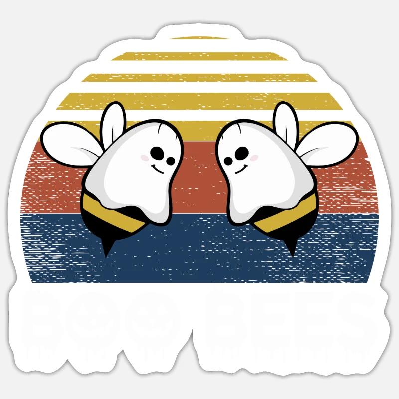 api boo Sticker formato S (10 x 10 cm)