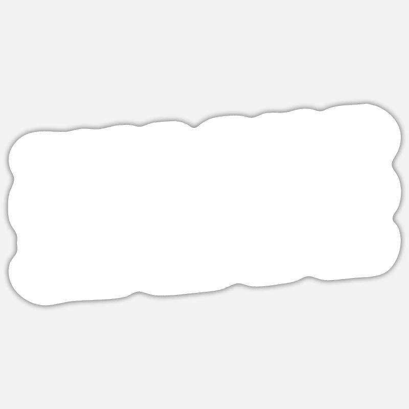 Frisbee Golf - Sticker size S (10 x 10 cm) - white matte