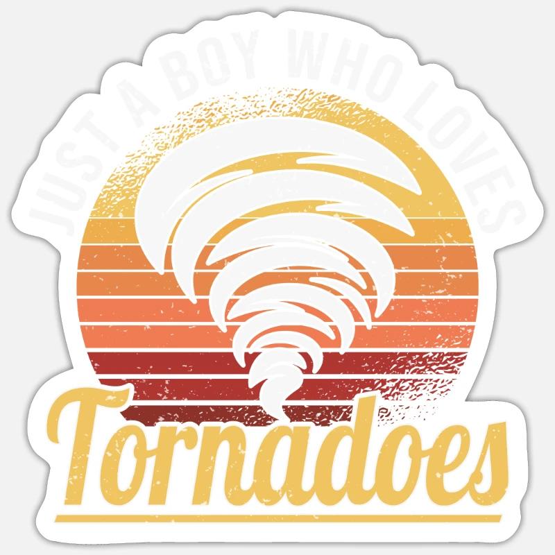 Tornado Hunter Tornado Tornado Chaser Ouragan Sticker taille S (10 x 10 cm)