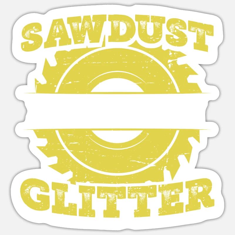 Carpenter Carpenter Carpenter - Sticker size S (10 x 10 cm) - white matte
