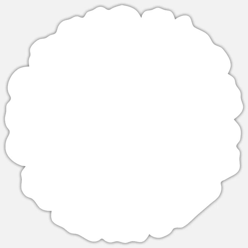 Physik Physiker - Sticker Größe S (10 x 10 cm) - Mattweiß