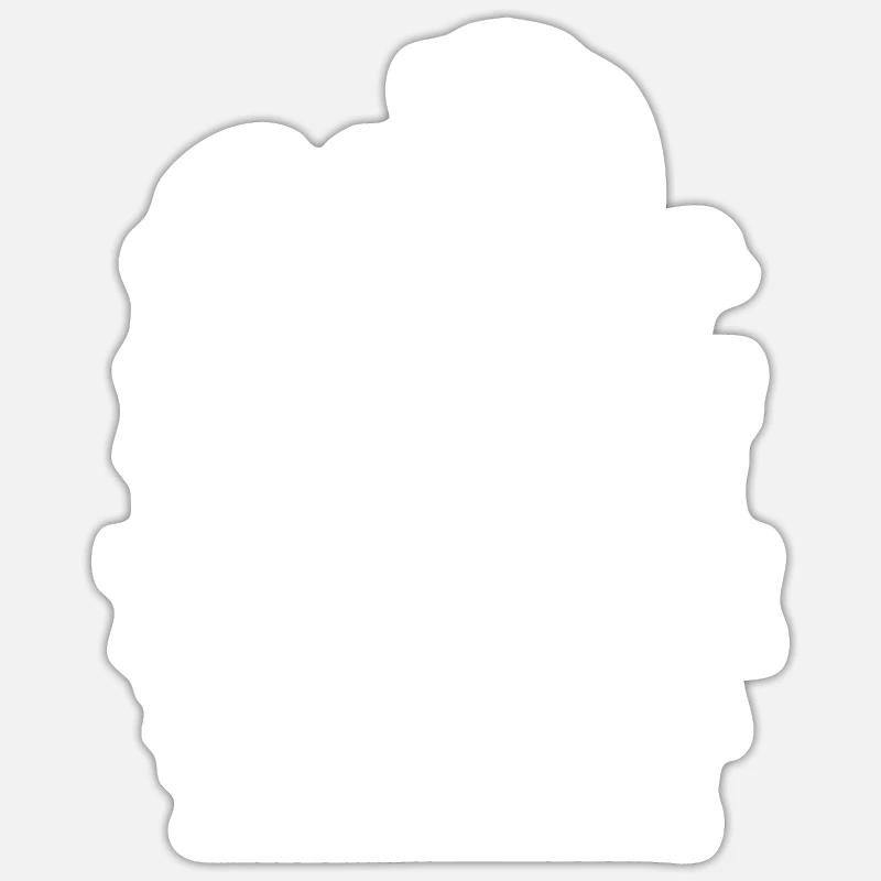 Tardigrade - Sticker size S (10 x 10 cm) - white matte