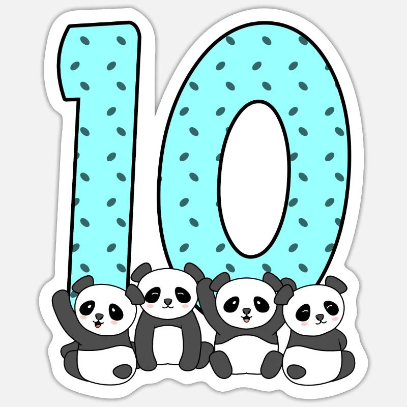 Sticker taille S (10 x 10 cm) - 