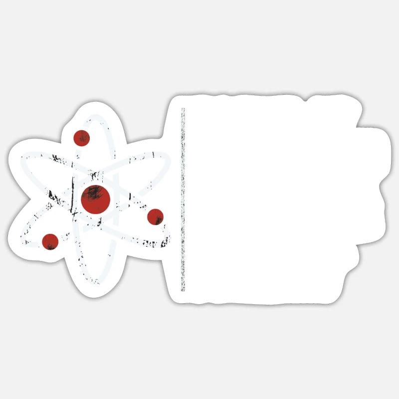 Physics Science Physicist Physics Teacher Gift Sticker size S (10 x 10 cm)