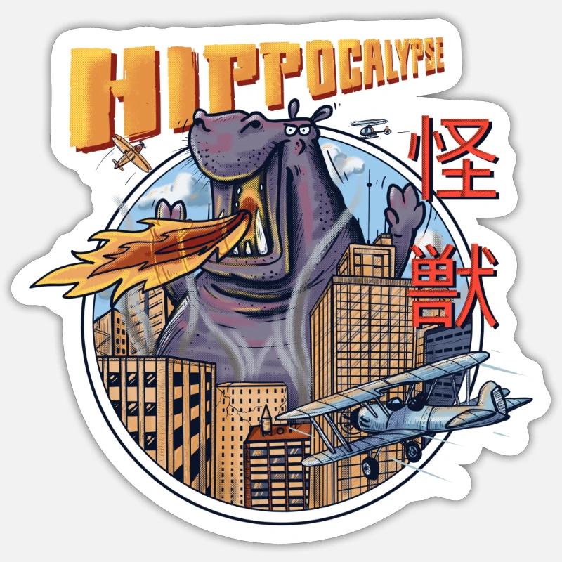 Sticker Größe S (10 x 10 cm) - 
