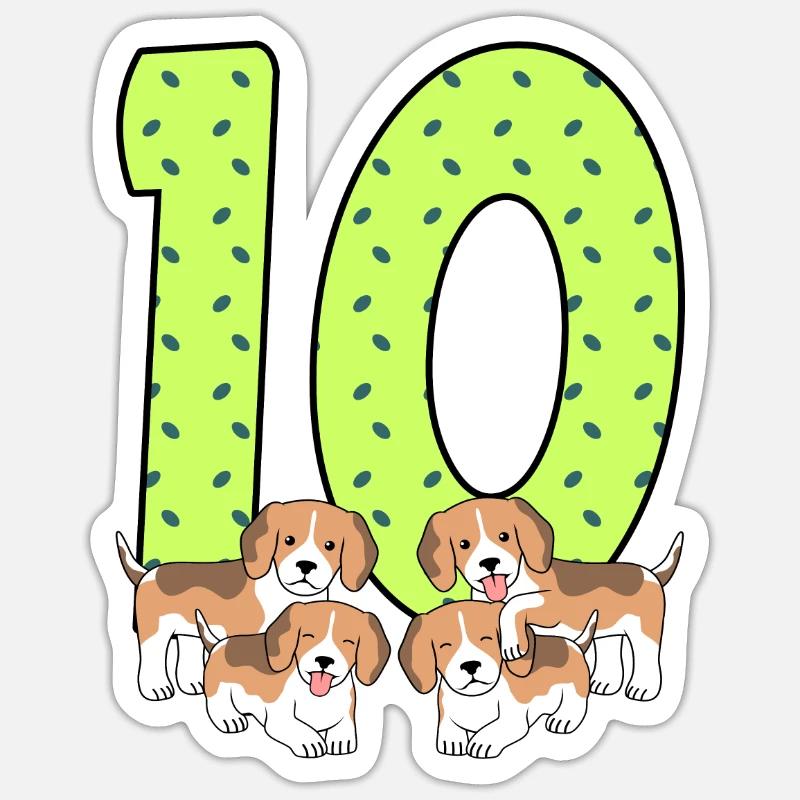 Sticker size S (10 x 10 cm) - 