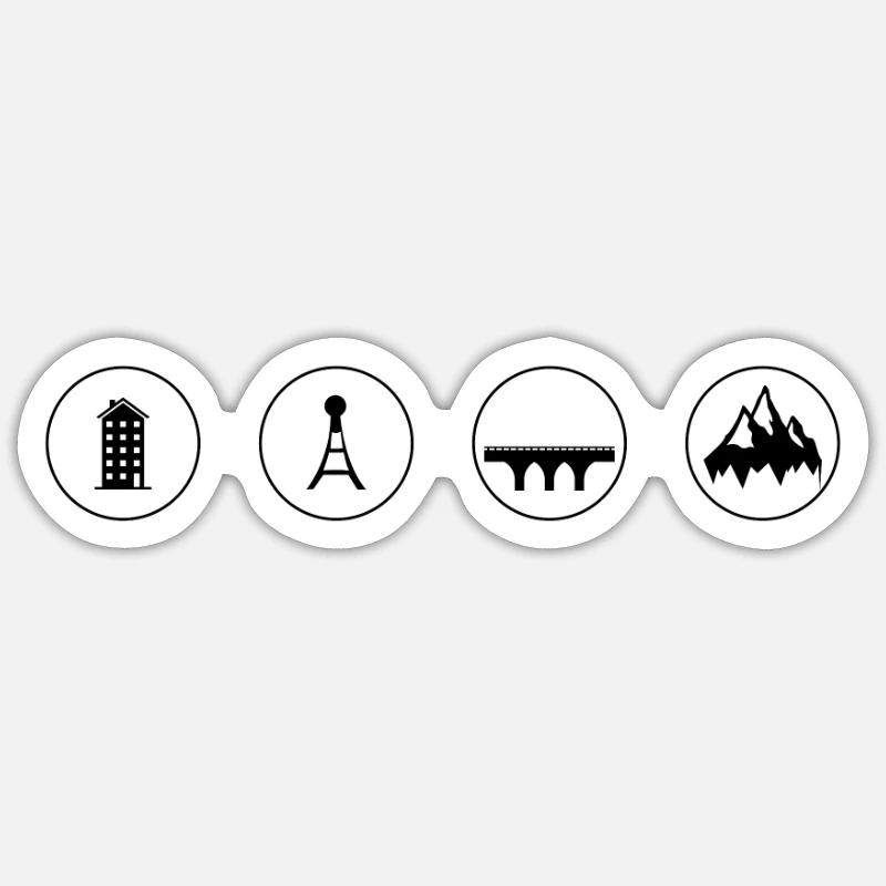 Sticker formato S (10 x 10 cm) - 
