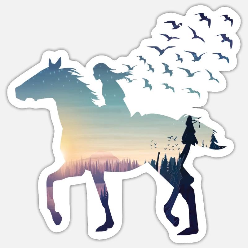 Sticker Größe S (10 x 10 cm) - 