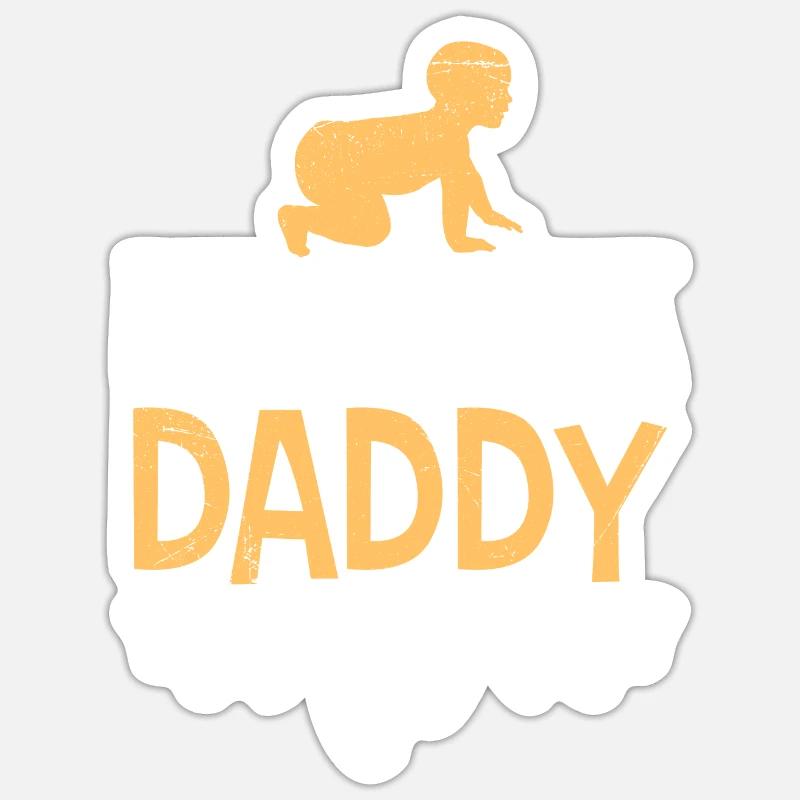 Daddy 2023 Sticker Größe S (10 x 10 cm)