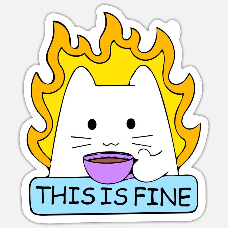 Sticker taille S (10 x 10 cm) - 