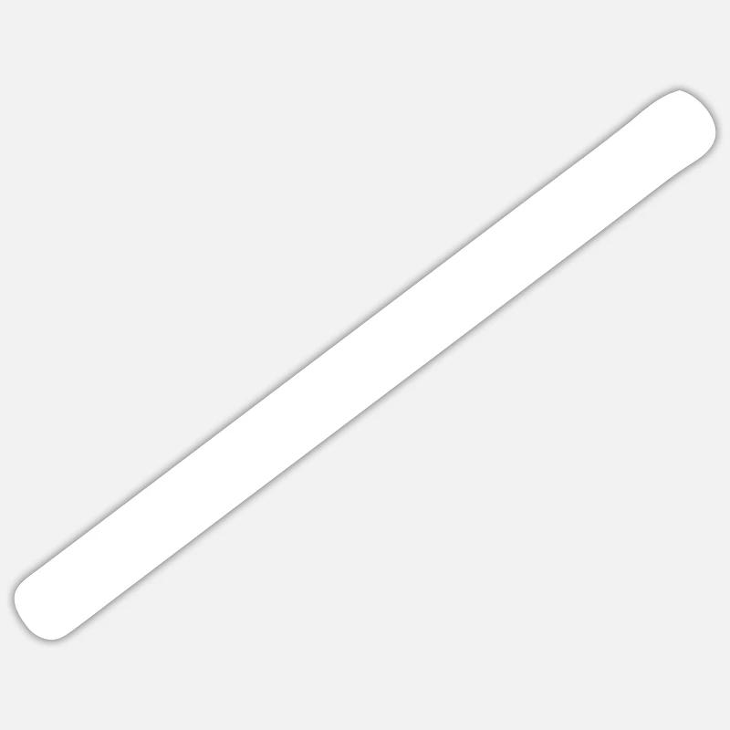 White line Diagonal Sticker size S (10 x 10 cm)