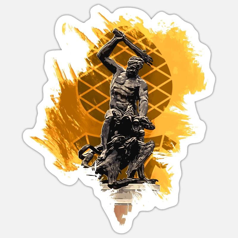 Sticker taille S (10 x 10 cm) - 