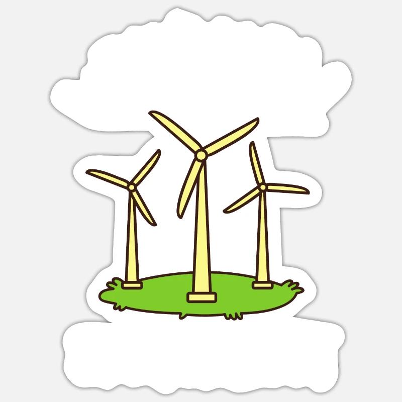 Environmental Engineer And Environmental Science Sticker Größe S (10 x 10 cm)