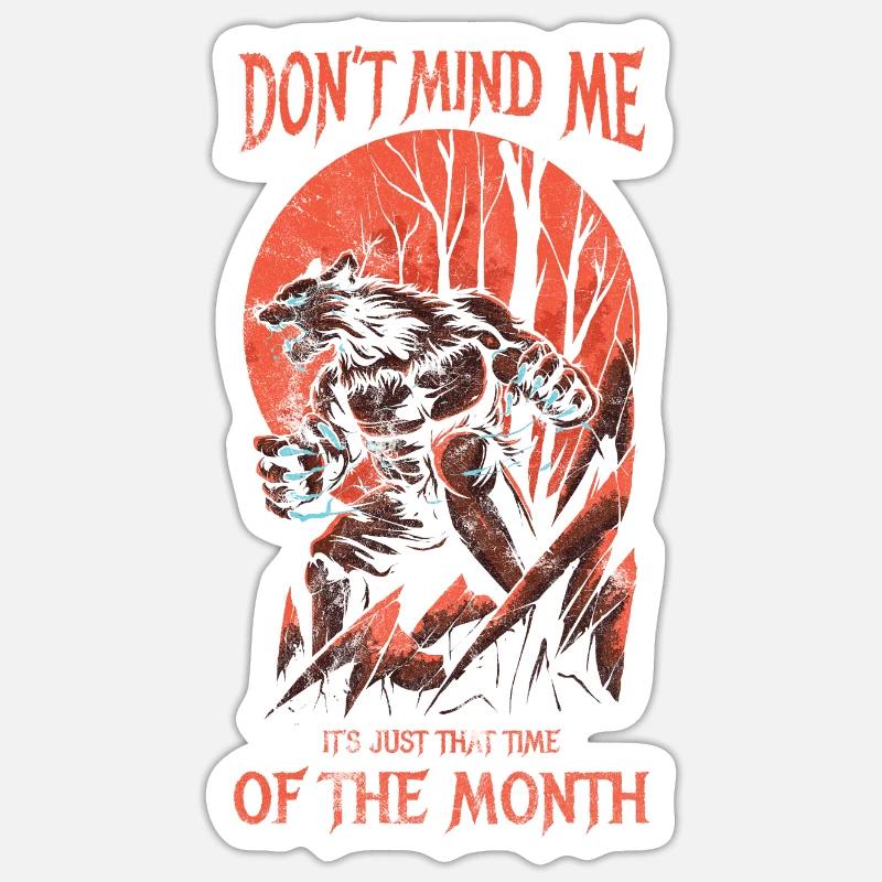 Ne t’inquiète pas pour moi, c’est juste ça Sticker taille S (10 x 10 cm)