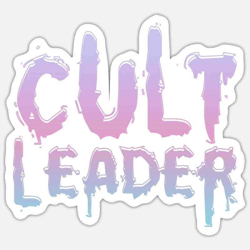 Chef de secte Pastel Goth Occult Witchcraft Gesch Sticker taille S (10 x 10 cm)