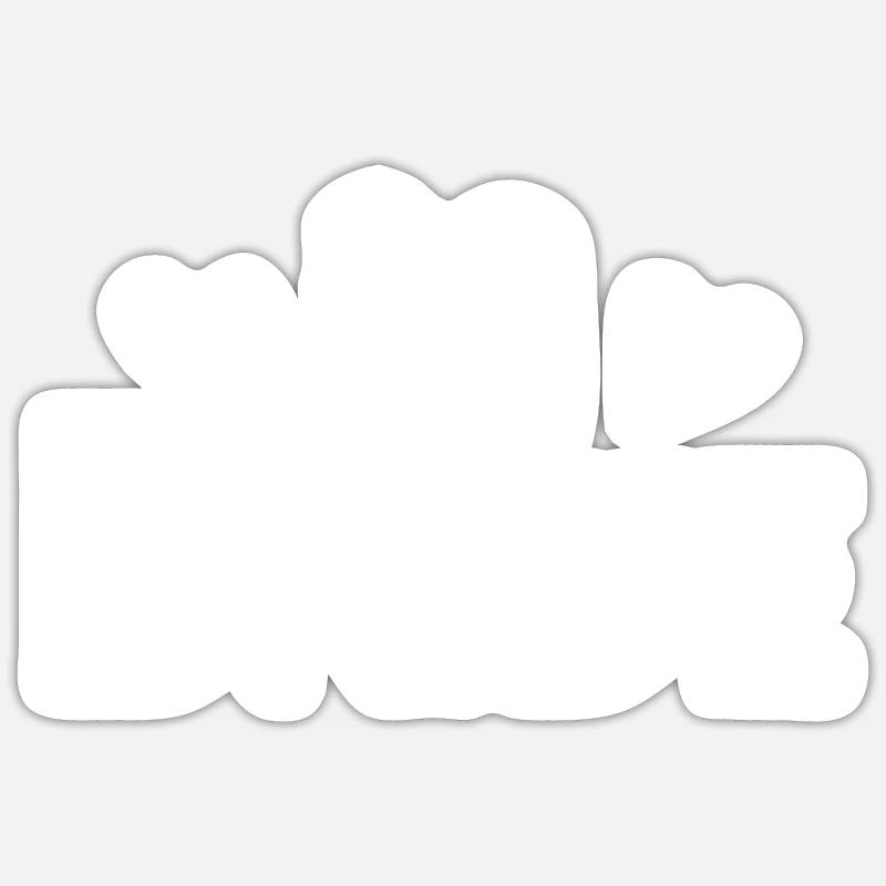 Sticker Größe S (10 x 10 cm) - 