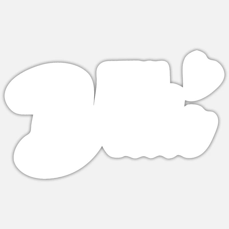 Sticker Größe S (10 x 10 cm) -