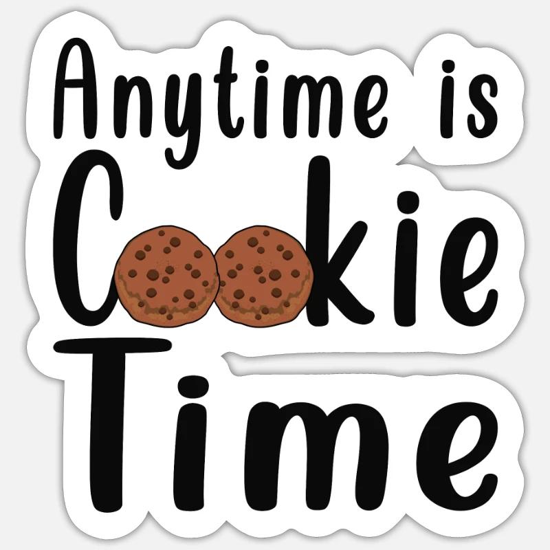 Cookie Biscuit Biscuits Pastries Chocolate biscuits Sticker size S (10 x 10 cm)