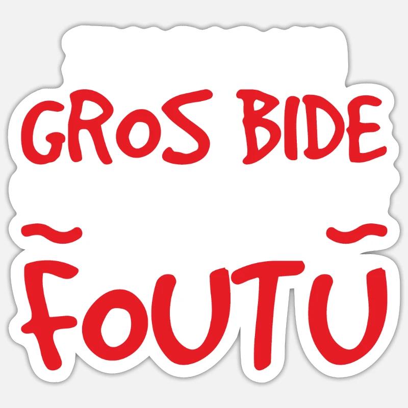 Sticker taille S (10 x 10 cm) - 