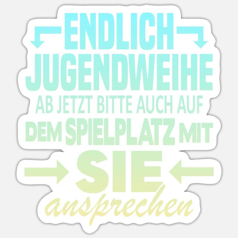 Sticker Größe S (10 x 10 cm) - 