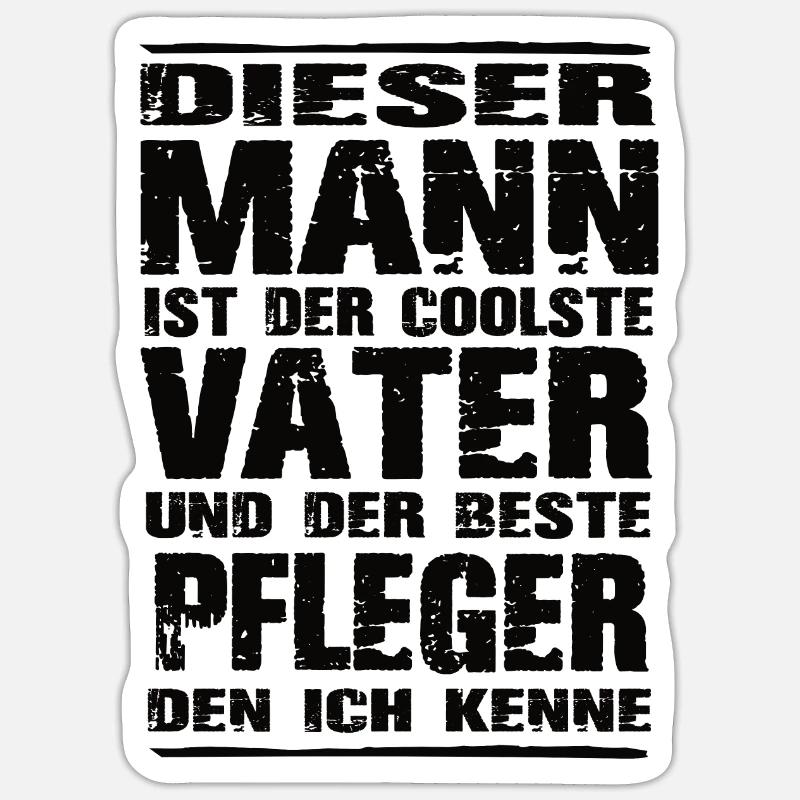 Pfleger Sticker Größe S (10 x 10 cm)