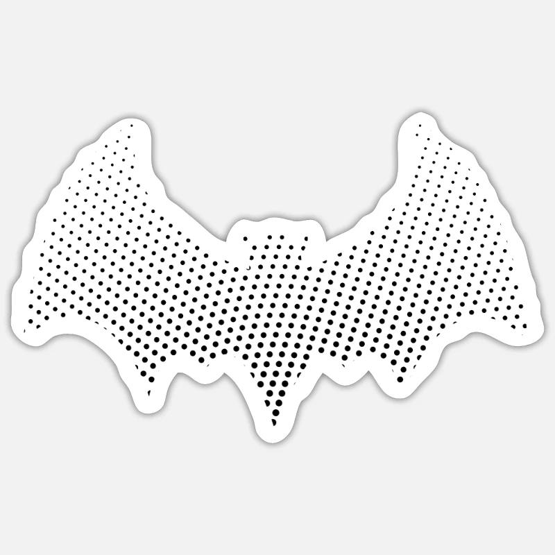 Bat Sticker size S (10 x 10 cm)