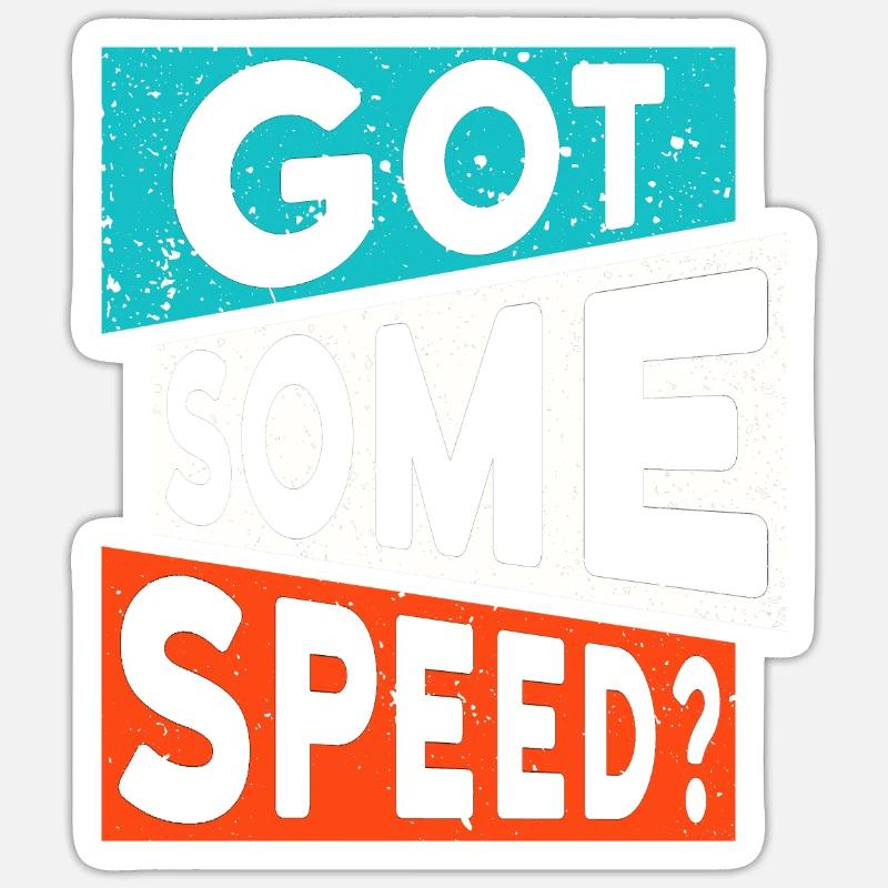 GOT SOME SPEED PEP Amphetamin Drogen Spruch Sticker Größe S (10 x 10 cm)