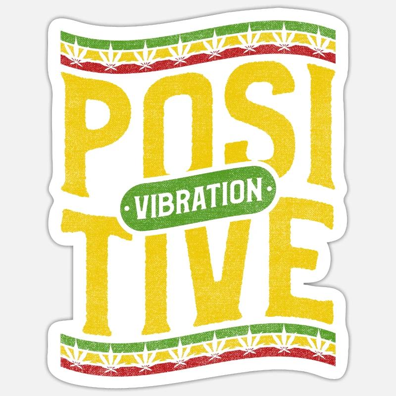 Conception à vibrations positives pour Sticker taille S (10 x 10 cm)