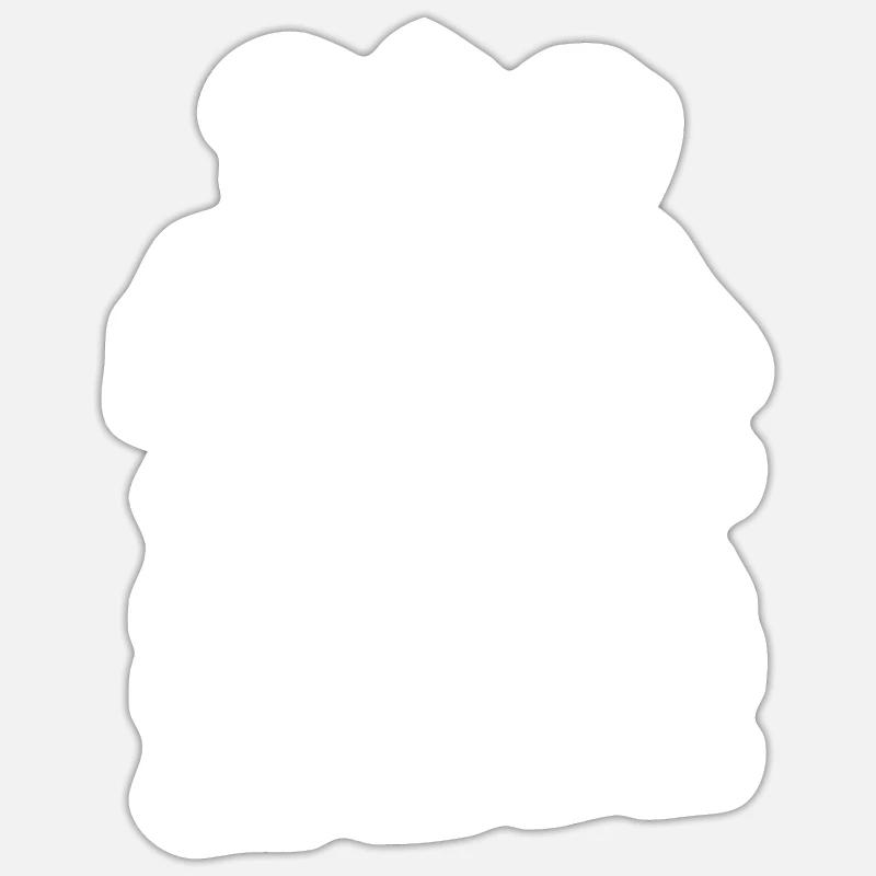Systemrelevant Sanitäter Notdienst Notfall - Sticker Größe S (10 x 10 cm) - Mattweiß