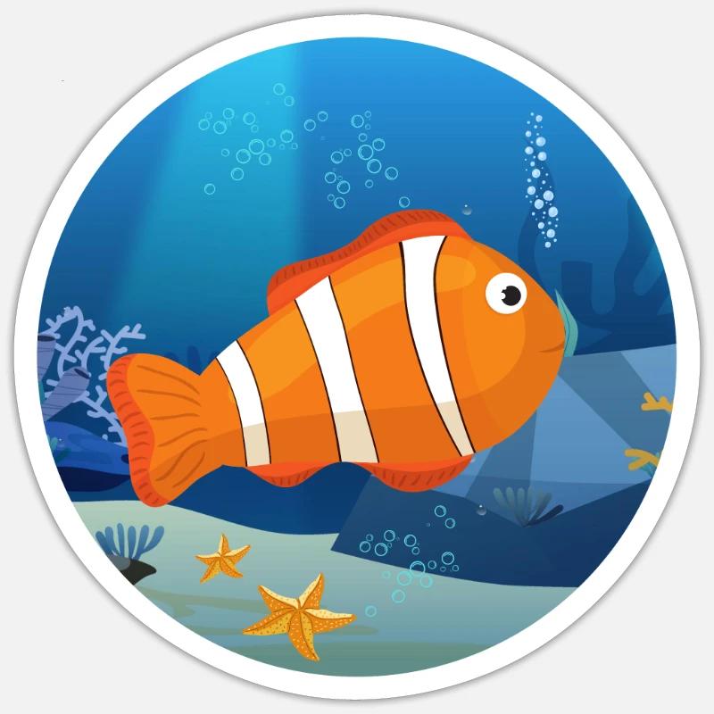 Sticker taille S (10 x 10 cm) - 