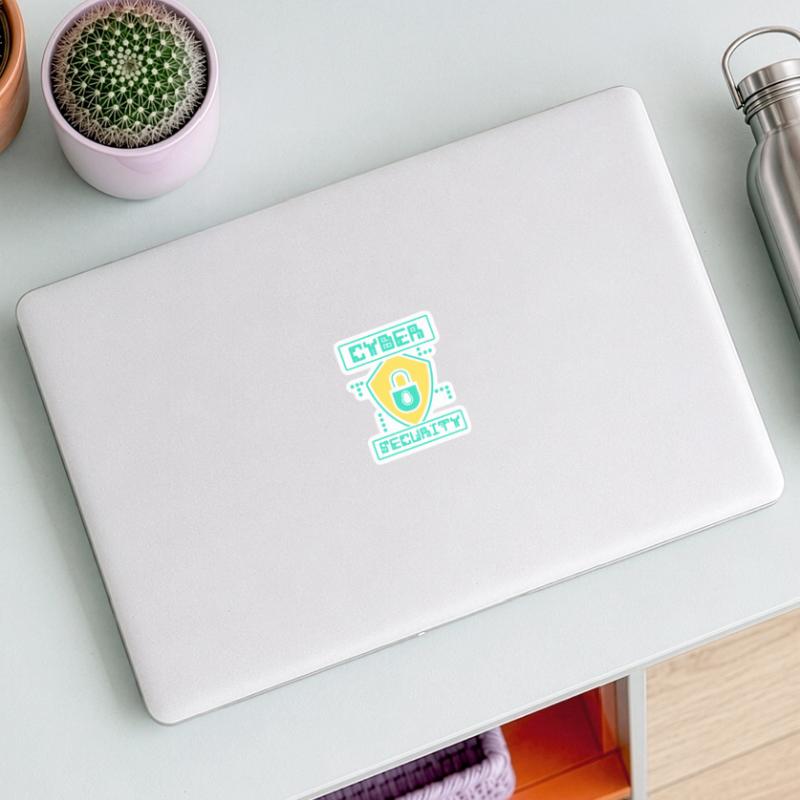 Cybersecurity Hack Hacker IT Security Hacking Sticker size S (10 x 10 cm)