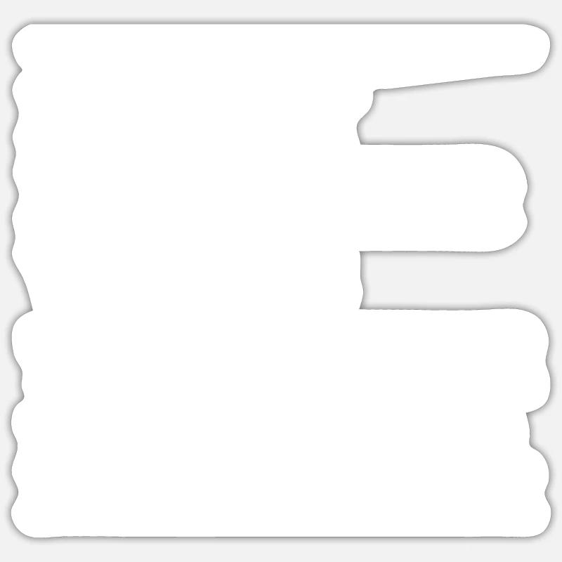 Backstage Tech Crew Art for a Theater Technician - Sticker size S (10 x 10 cm) - white matte