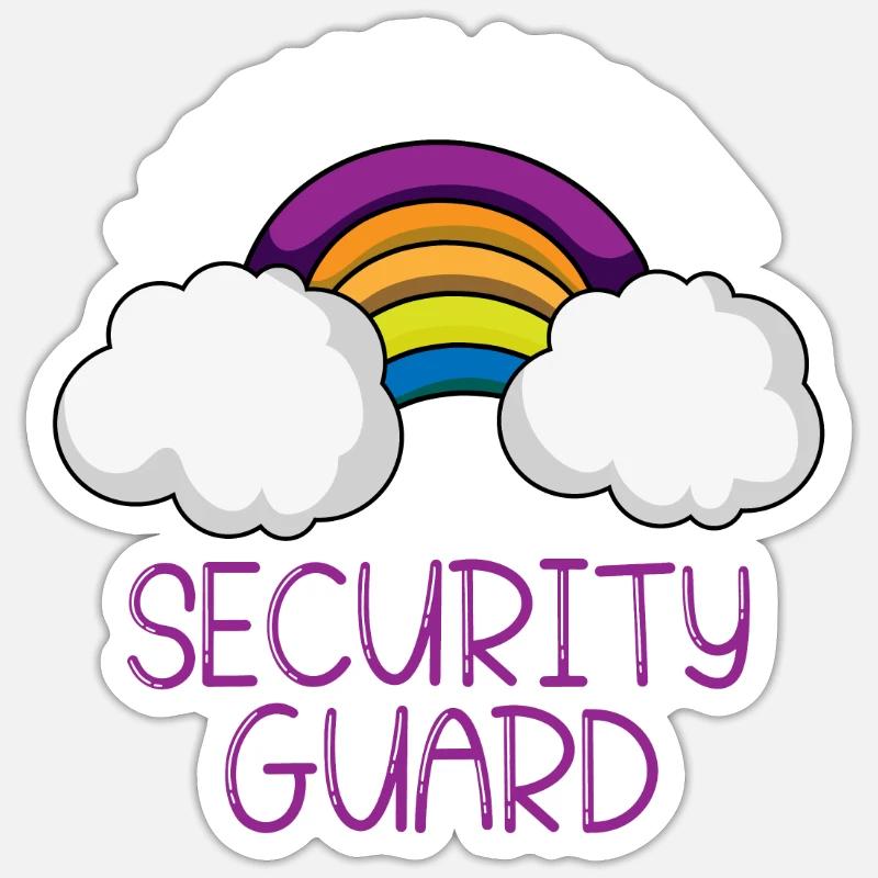 Security Security Guard Security Service Sticker size S (10 x 10 cm)