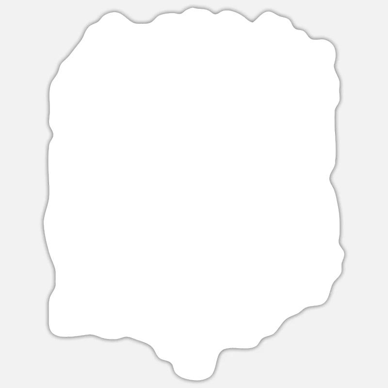 Security Wachmann Sicherheitsdienst - Sticker Größe S (10 x 10 cm) - Mattweiß