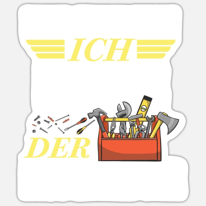 Sticker Größe S (10 x 10 cm) - 