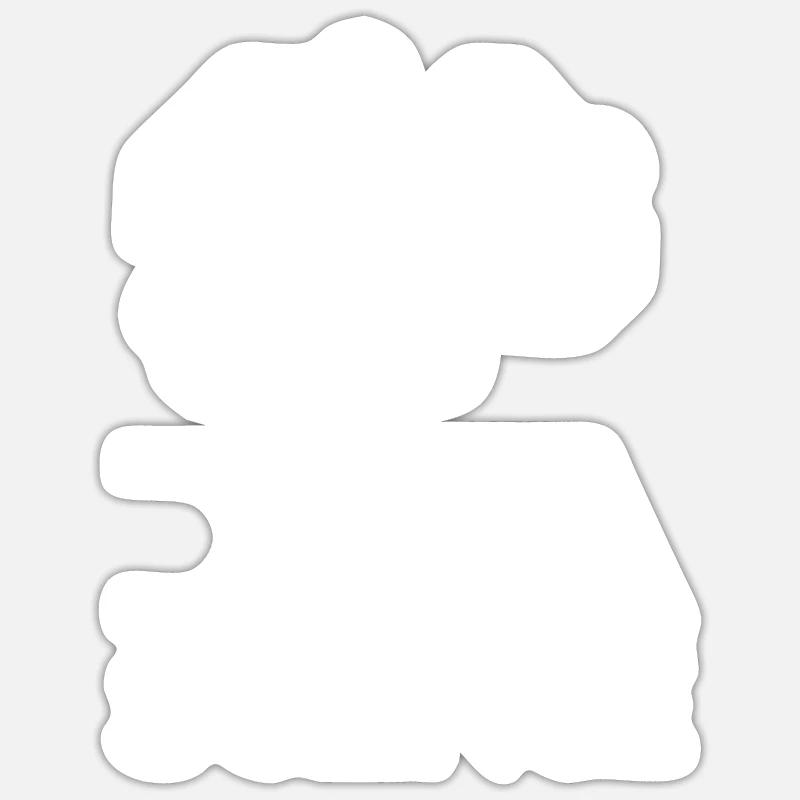 Datenwissenschaft Daten Datenwissenschaftler - Sticker Größe S (10 x 10 cm) - Mattweiß