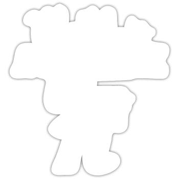 Étudiant professeur de mathématiques mathématicien - Sticker taille S (10 x 10 cm) - blanc mat - Devant