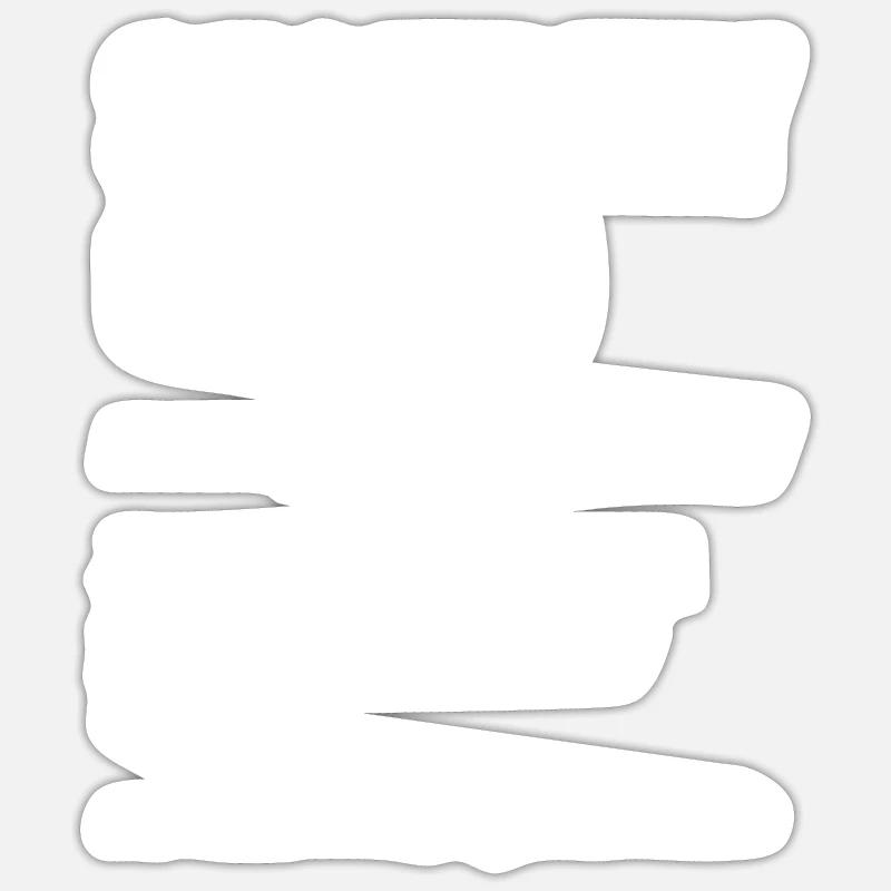 Security Wachmann Sicherheitsdienst - Sticker Größe S (10 x 10 cm) - Mattweiß