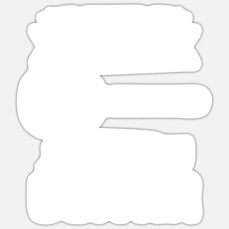 Je préfère jouer de la basse Sticker taille S (10 x 10 cm)