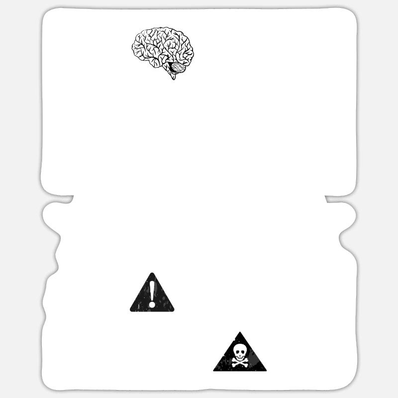 Born In 1991 Content Warning Label Barcode Sticker size S (10 x 10 cm)