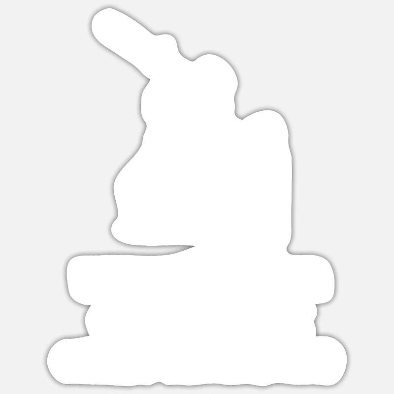 Sticker taille S (10 x 10 cm) - 