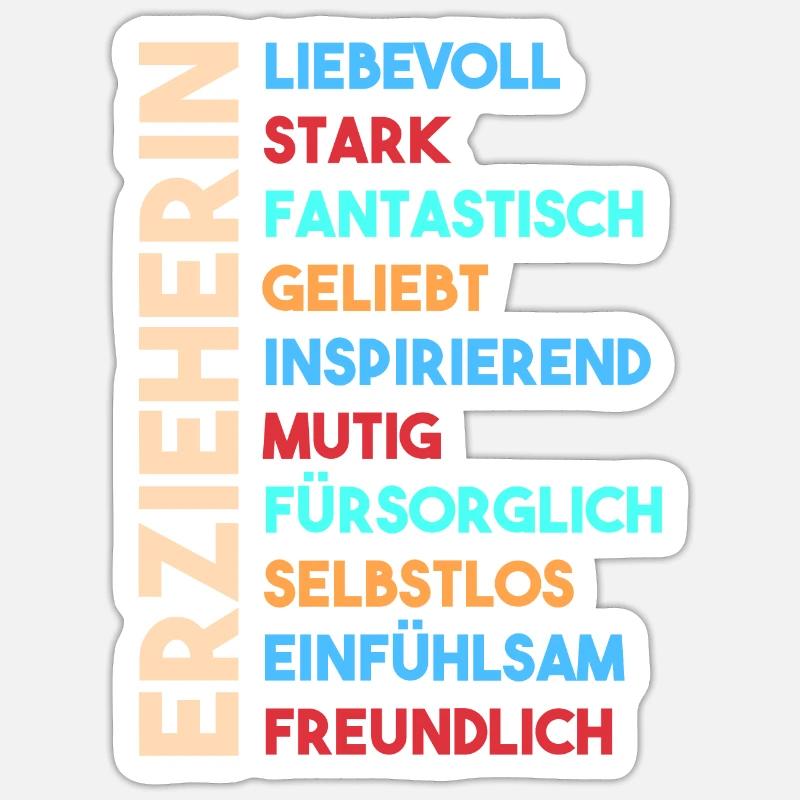 Sticker Größe S (10 x 10 cm) - 