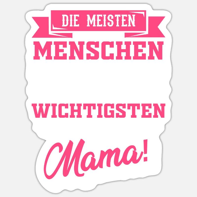 Mama Muttertag Sticker Größe S (10 x 10 cm)