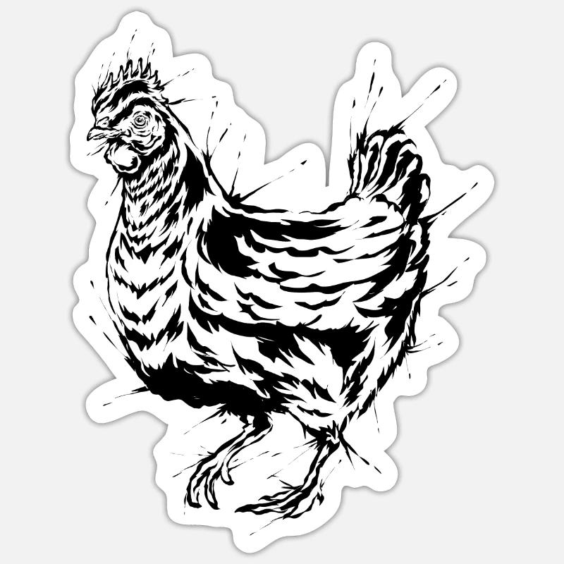 Sticker taille S (10 x 10 cm) - 