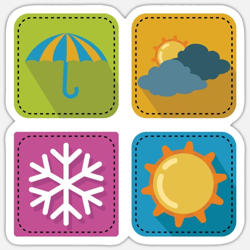 Sticker taille S (10 x 10 cm) - 