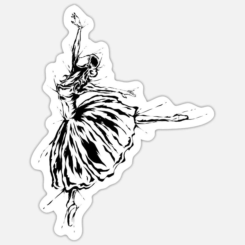 Sticker Größe S (10 x 10 cm) - 