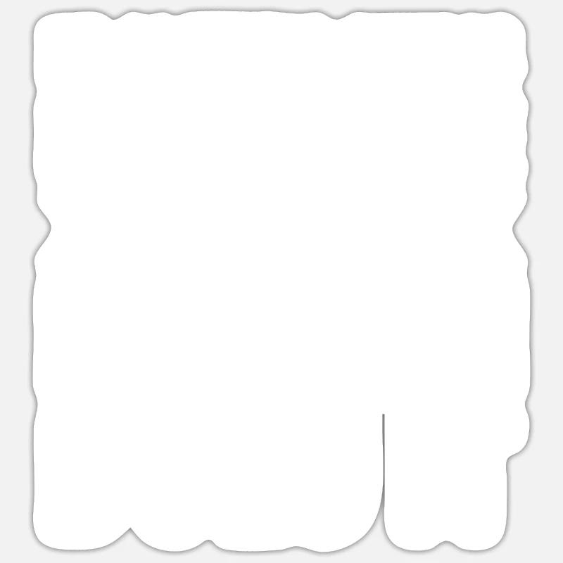 Cela semble toujours impossible - Sticker taille S (10 x 10 cm) - blanc mat